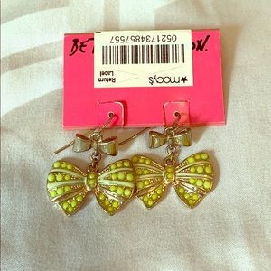 Brand New Betsey Johnson Earrings